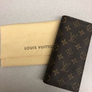 Louis Vuitton Brazza Long Bifold Wallet Monogram